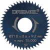 Castorama 2 Lames De Scie Circulaire Dremel 31.8 Mm grossiste 7