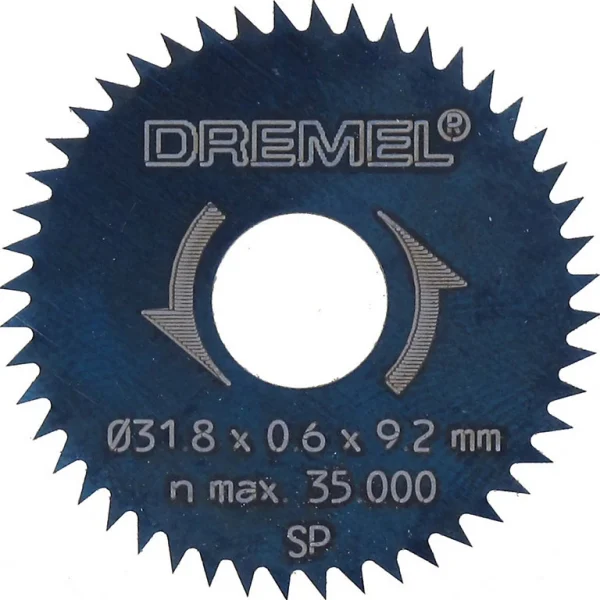 Castorama 2 Lames De Scie Circulaire Dremel 31.8 Mm grossiste 1