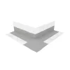 vente pas cher Castorama Angle Extérieur En Caoutchouc Imperméable 14 x 14 x 6 x 6 cm 5