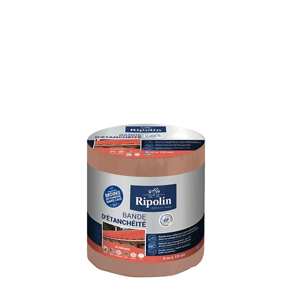 marque pas cher en ligne Castorama Bande D’étanchéité Ripolin Terre Cuite 10 Cm X L.3 M 1