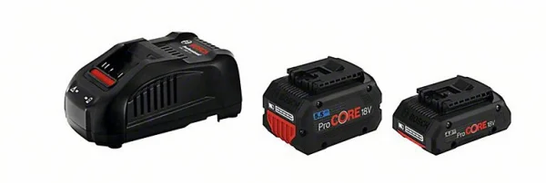 acheter Castorama Batterie Bosch Professional ProCORE18V 1×4,0Ah + 1×5,5Ah + Chargeur GAL 1880 CV 1