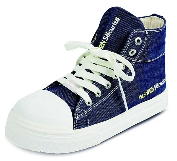 Officielle Castorama Chaussure De Sécurité Haute Femme Fashion Sécurité Bleu Jean Taille 36 1