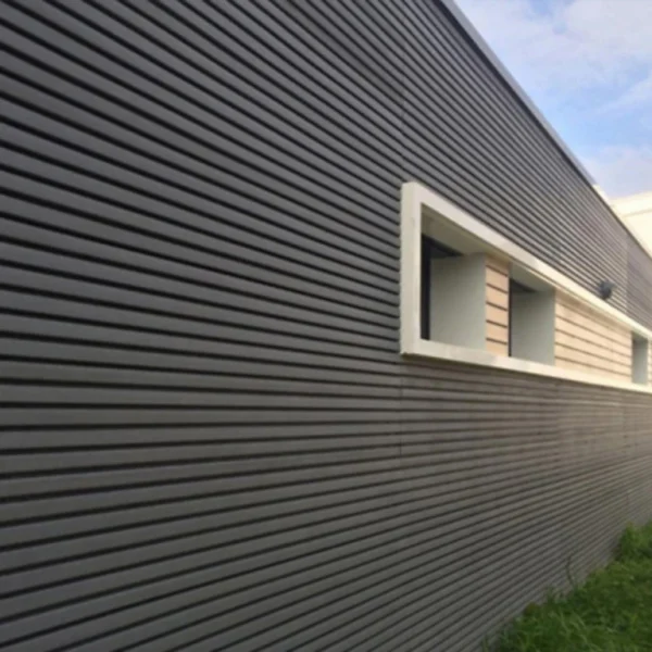 marque pas cher Castorama Clin Pour Bardage Composite Greenwall Claire Voie Anthracite – L.2,6 M 1