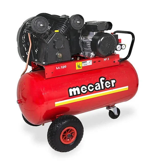 Retour Gratuit Castorama Compresseur 100L Mecafer + Coffret Clé à Chocs Offert 1