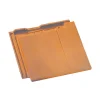 nouveau produit Castorama Demi Tuile De Finition Droite Beauvoise Flammé Rustique 7