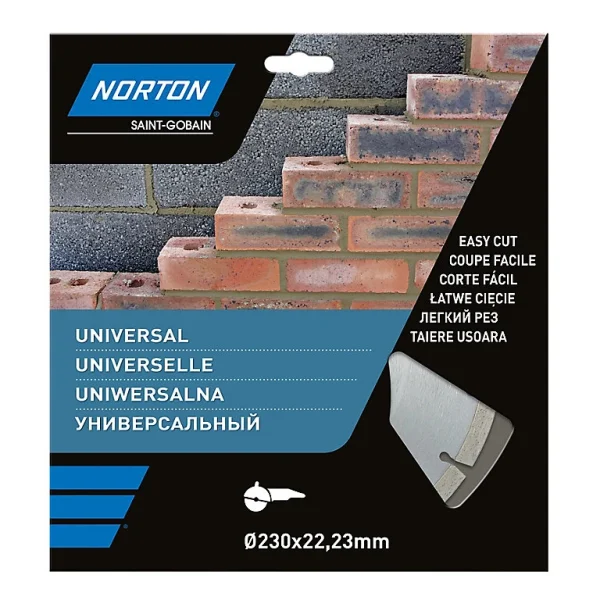 Castorama Disque Diamant Discontinu Norton 230×22,2 mm dernières 1