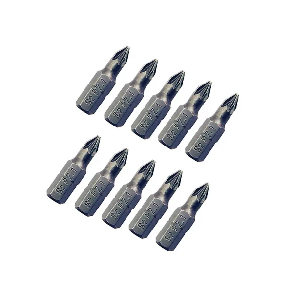 bas prix Castorama Embout De Vissage Standard PZ1 25 mm Universel – 10 Pièces 1
