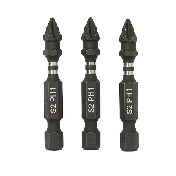 meilleur cadeau Castorama Embout De Vissage Torsion Impact PH1 50mm Erbauer – 3 Pièces 1