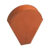 Castorama Fronton Grand Modèle Faîtière Lisse Oméga Rouge Nuancé garantis authentique 7