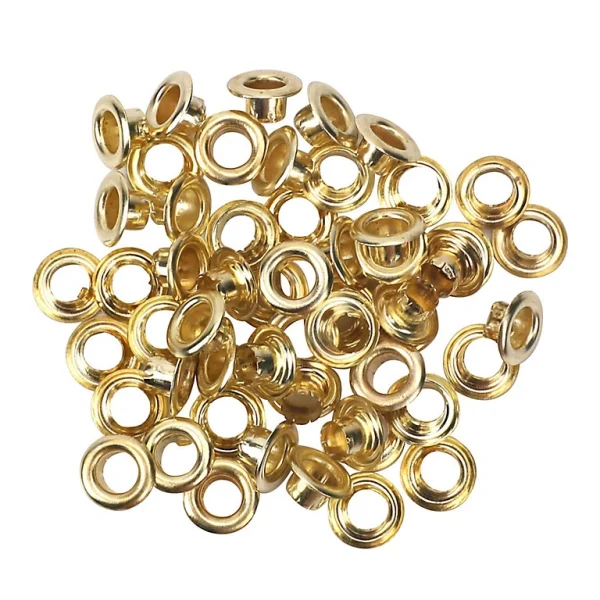 boutique pas cher Castorama Œillet Laiton 6 Mm, 50 Pièces 1