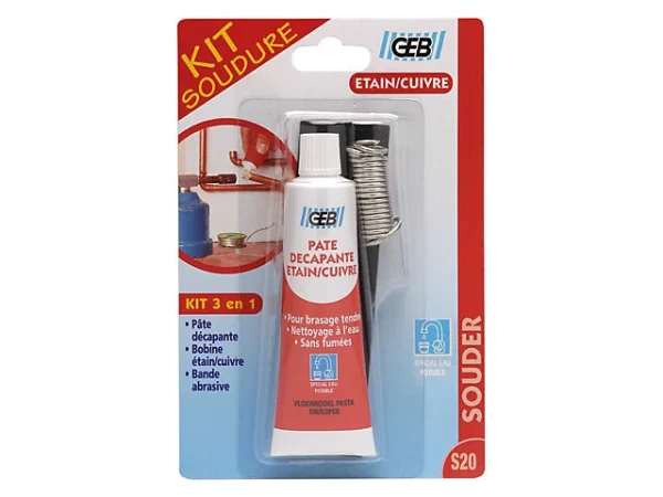 grossiste Castorama Kit Soudure étain/cuivre 1