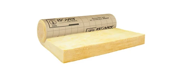 Castorama Laine De Verre Combles Aménagés ISOVER ép.160 Mm – Rouleau Kraft 1,2 X 3,7 M R. 4,55 M².K/W grande promotion 1