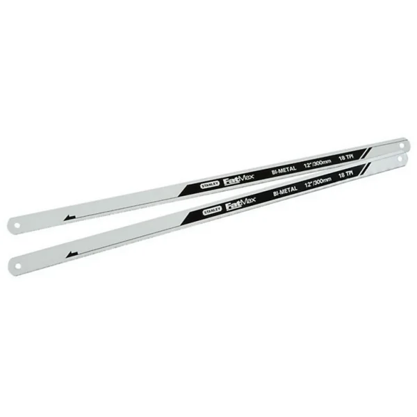 fashioniable Castorama Lame De Scie à Métaux Bi-métal 300 Mm Stanley Fatmax, 18 Dents – 2 Pièces 1