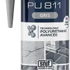 luxe soldes Castorama Mastic Colle Bostik Flexpro PU 811 Gris 300ml 5