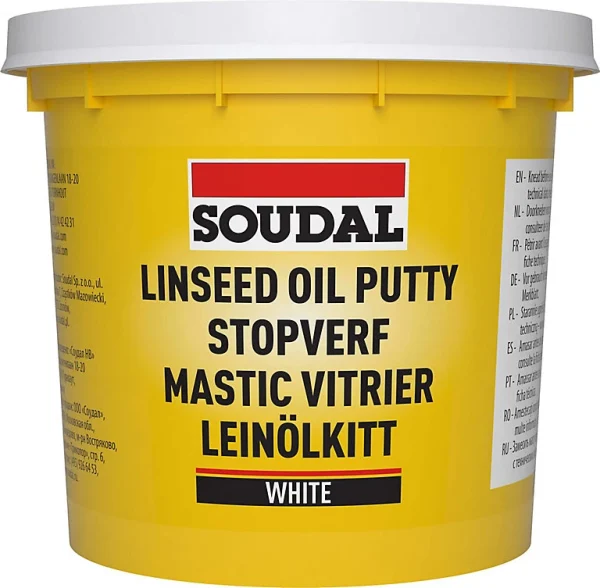 site en ligne Castorama Mastic Vitrier Soudal Blanc 1kg 1