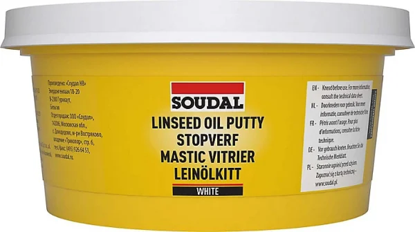 Officielle Castorama Mastic Vitrier Soudal Blanc 500g 1