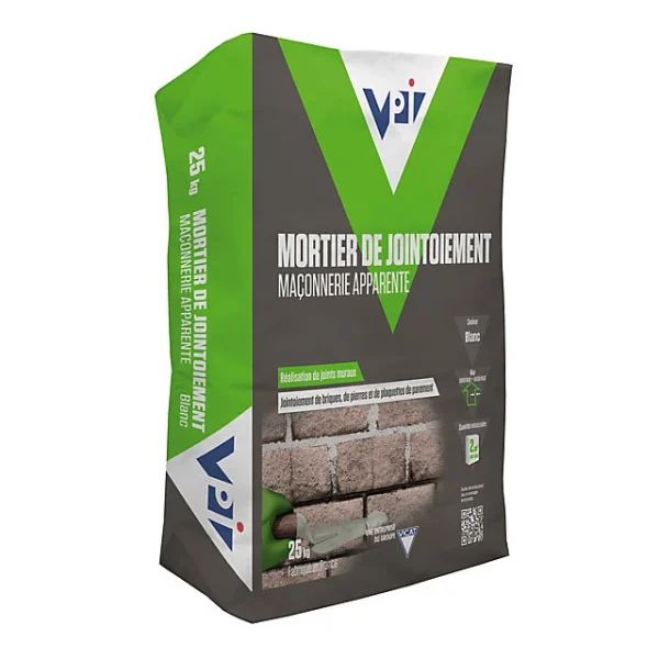 livraison la plus rapide Castorama Mortier De Jointoiement Blanc 25 Kg 1