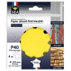 Castorama Papier Abrasif Corindon ø125 Mm Grain 120, Lot De 4 se précipiter pour acheter 5