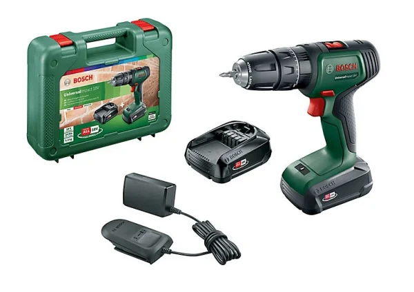 site officiel Castorama Perceuse à Percussion Bosch UniversalImpact 18V – 2 X 1,5Ah 1