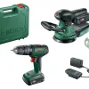 Castorama Perceuse à Percussion Bosch UniversalImpact 18V & Ponceuse Bosch AdvancedOrbit 18V – 2.5Ah Pas Cher soldes France 7