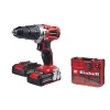 achat Castorama Perceuse à Percussion Sans Fil Einhell TE-CD 18/2 Li-i +64 18V – 2×2,0Ah + 64 Accessoires 5