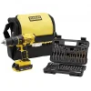 achetez pas cher Castorama Perceuse à Percussion Sans Fil Stanley Fatmax FMC626D2K 18V – 2Ah + 50 Accessoires 7