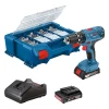 Castorama Perceuse Visseuse à Percussion Bosch Professional GSB 18V21 + 63 Accessoires shopping pas cher 7