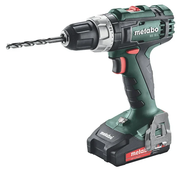 grand choix Castorama Perceuse-visseuse Metabo BS 18 L 18V – 2 X 2Ah 1