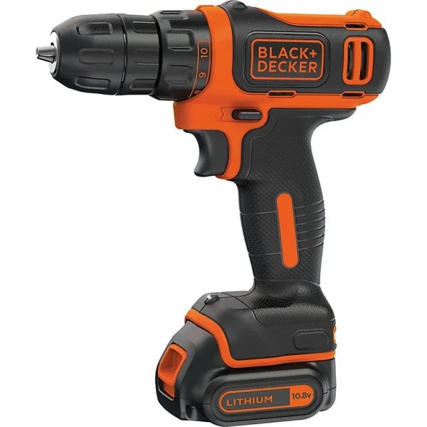 Castorama Perceuse-visseuse Sans Fil Black+Decker BDCDD12K-QW 10.8V – 1.5Ah design à la mode 1