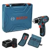 Castorama Perceuse Visseuse Sans Fil Bosch Professional GSR 12V – 2x2Ah + Accessoires garantie de qualité 7
