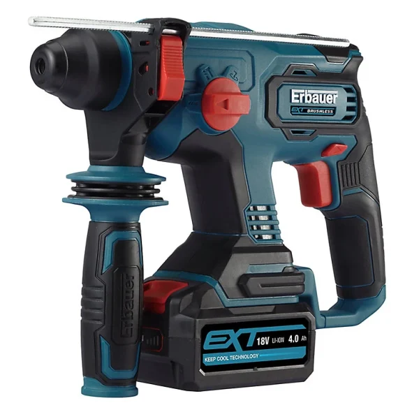 Castorama Perforateur Erbauer ERH18-Li 18V – 4Ah – 2J haute qualité 1