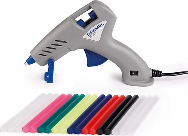 Castorama Pistolet à Colle Chaude Dremel 930 + 18 Bâtons vente pas cher 1