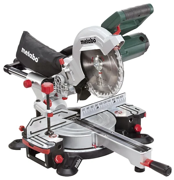 Castorama Scie à Onglet Radiale Metabo KGS216M 216 Mm pas cher 1
