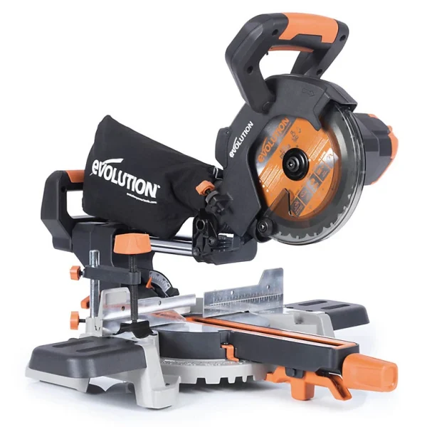 Castorama Scie à Onglet Sans Fil Evolution R185SMS-LI 18V 185 Mm (sans Batterie) magasin solde 1
