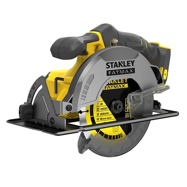 vente pas cher en ligne Castorama Scie Circulaire Sans Fil Stanley Fatmax SFMCS500B Gamme V20 18V 165 Mm + Coffret DCS391NT (sans Batterie) 1