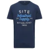 des prix incroyables Castorama T-shirt Imprimé Bleu Marine Site Lavaka Taille XL 5