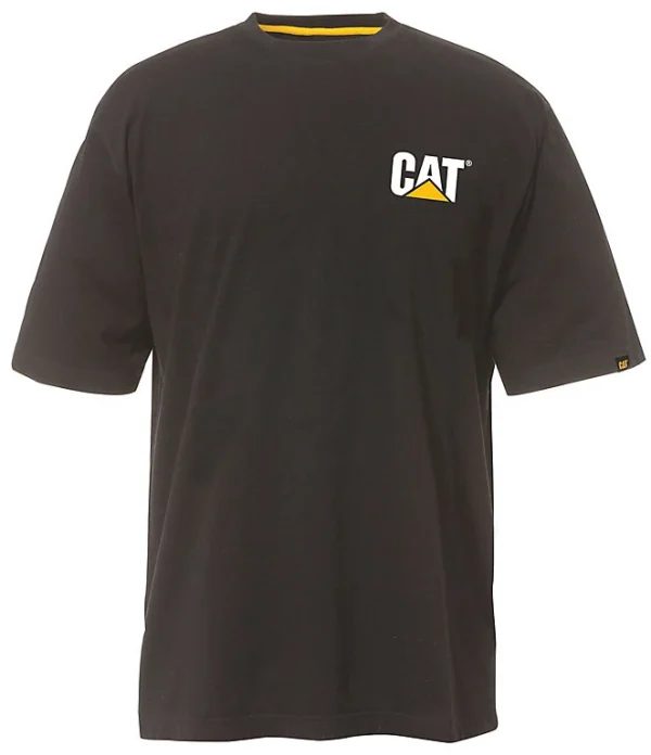 pas cher T-shirt Noir Caterpillar Taille L 1