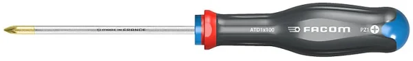 officiel Castorama Tournevis Facom Protwist Lame Pozidriv 1×100 Mm 1