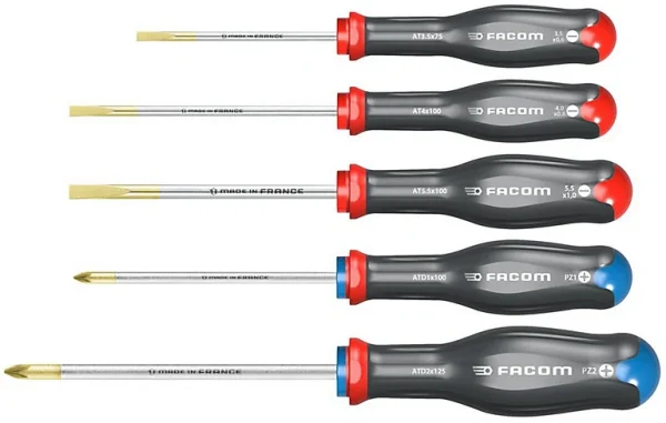 Castorama Tournevis Protwist Facom AT.5PB, Coffret De 5 Pièces site pas cher 1
