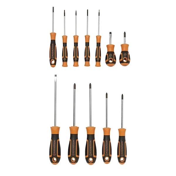 magasin en ligne Castorama Tournevis Standard Magnusson – 12 Pièces 1