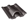 Castorama Tuile Chatière Grillagée Double Romane Noir soldes magasin 5